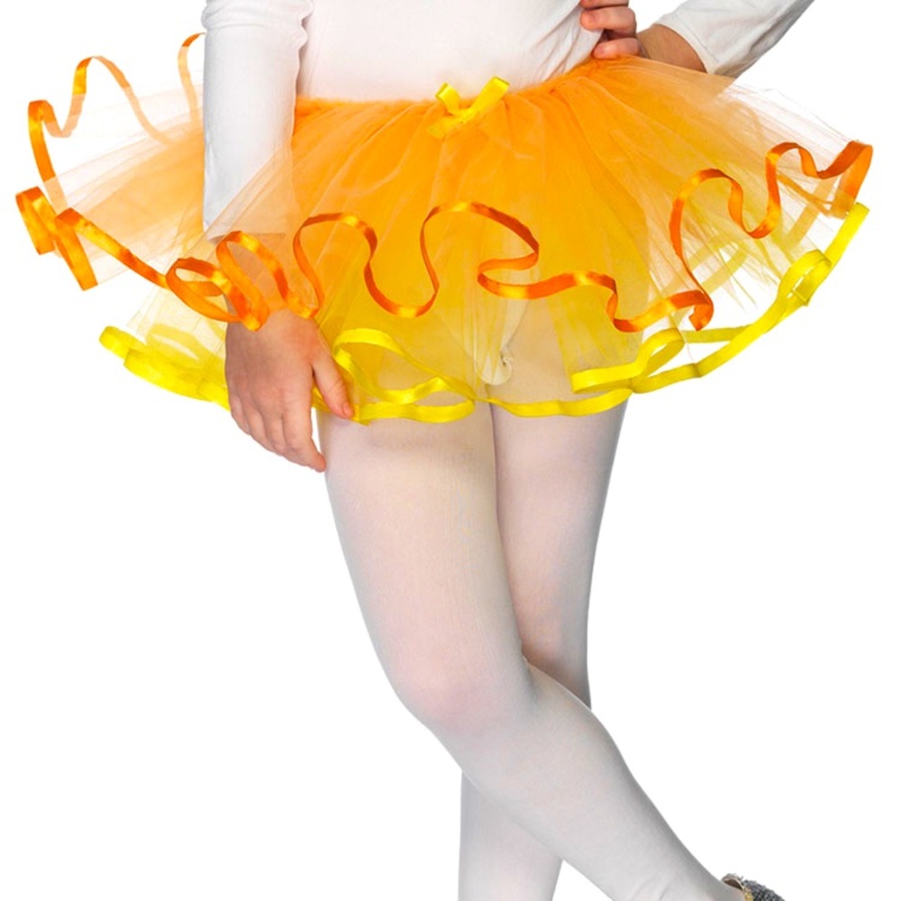 Girls Reversible Ribbon Trimmed Tutu